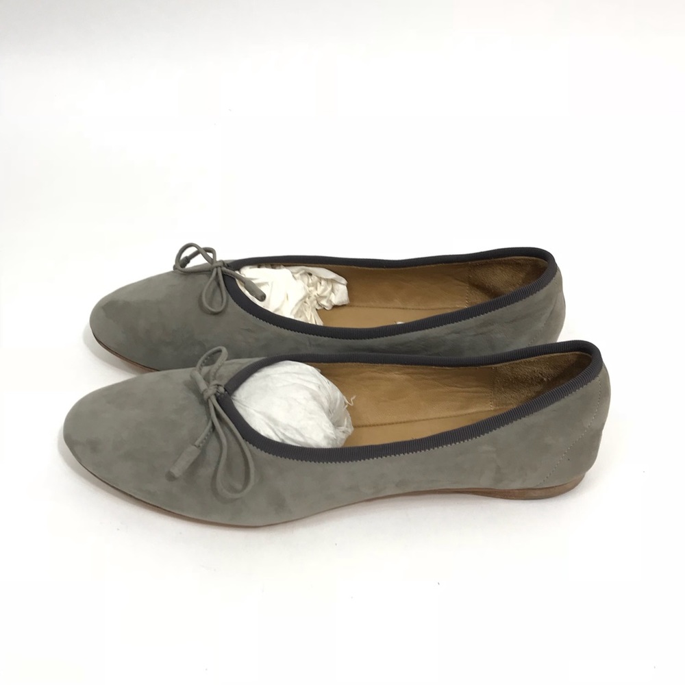 rag & bone Gray Suede Ballet Flats - Picture 2 of 8